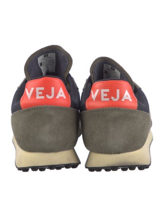 Veja Suede Colorblock Pattern Sneakers