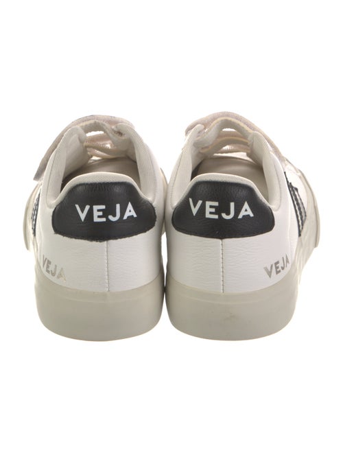 Veja Leather Colorblock Pattern Sneakers