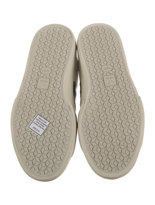 Veja Leather Colorblock Pattern Sneakers