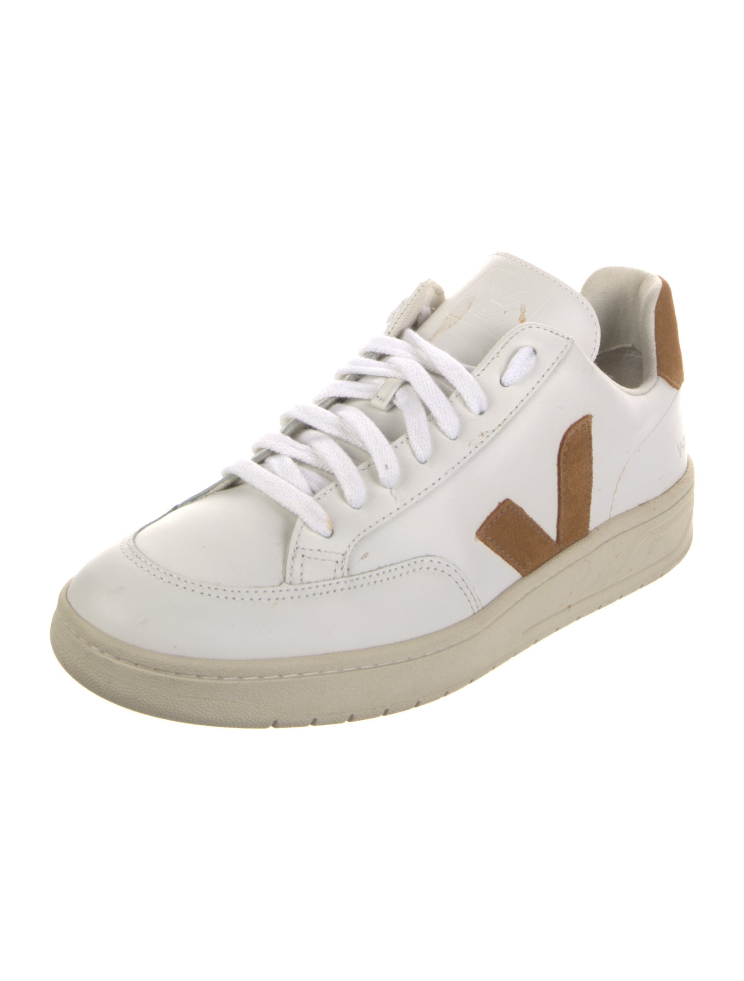 Veja Leather Graphic Print Sneakers
