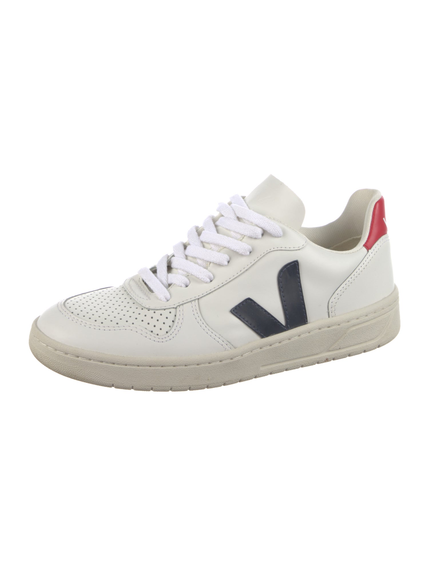 Veja Leather Printed Sneakers