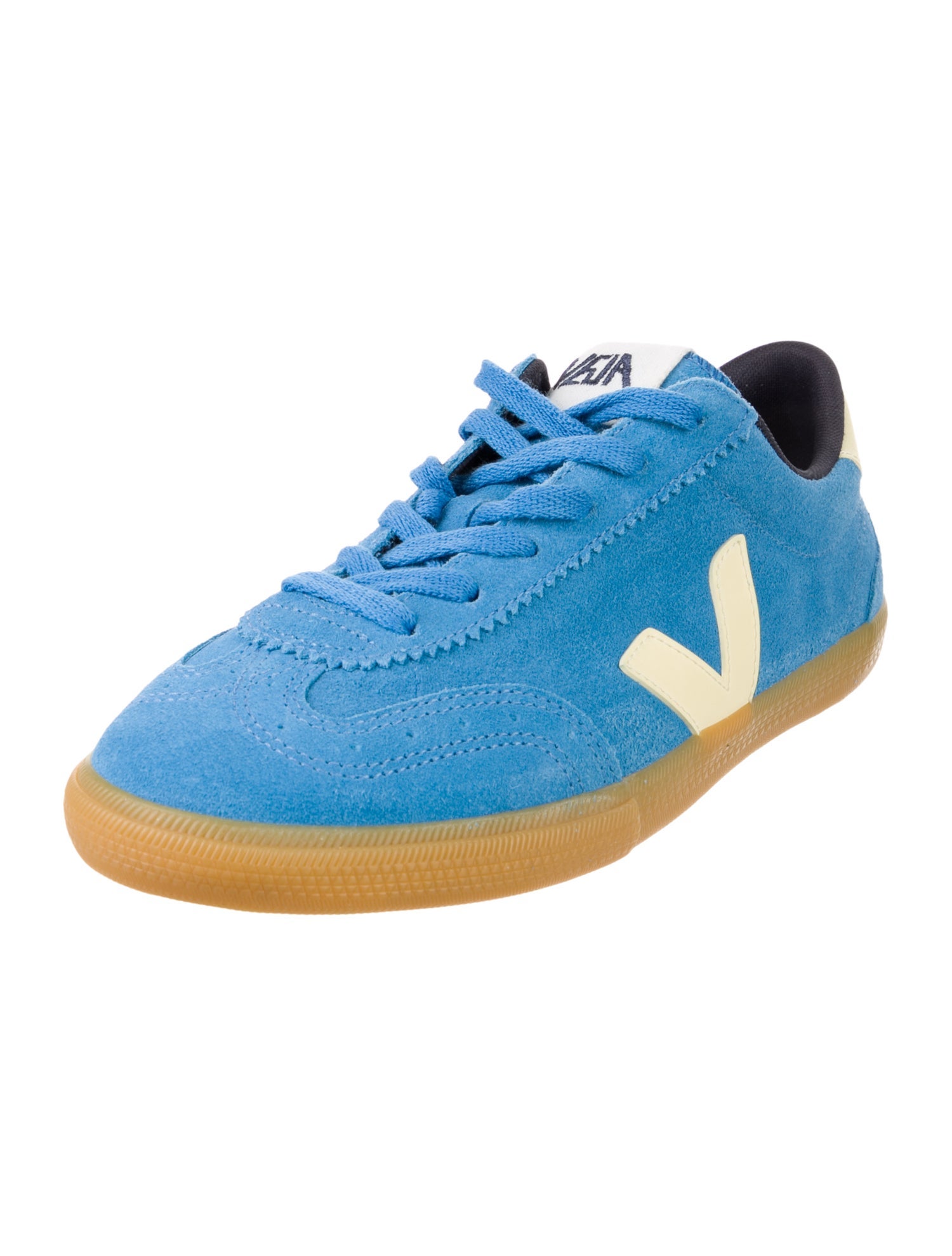 Veja Leather Graphic Print Sneakers