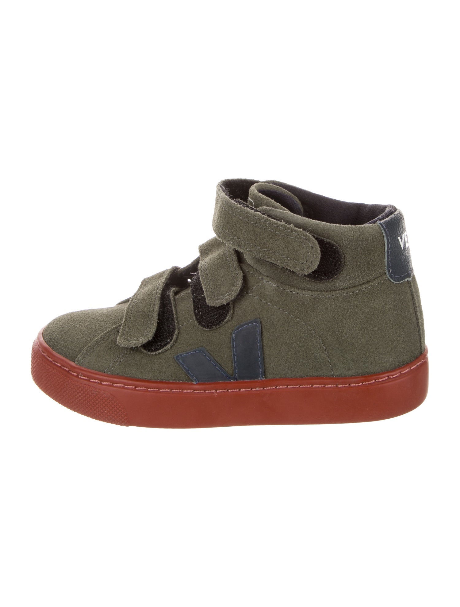Veja Boys' Suede High Top Sneakers