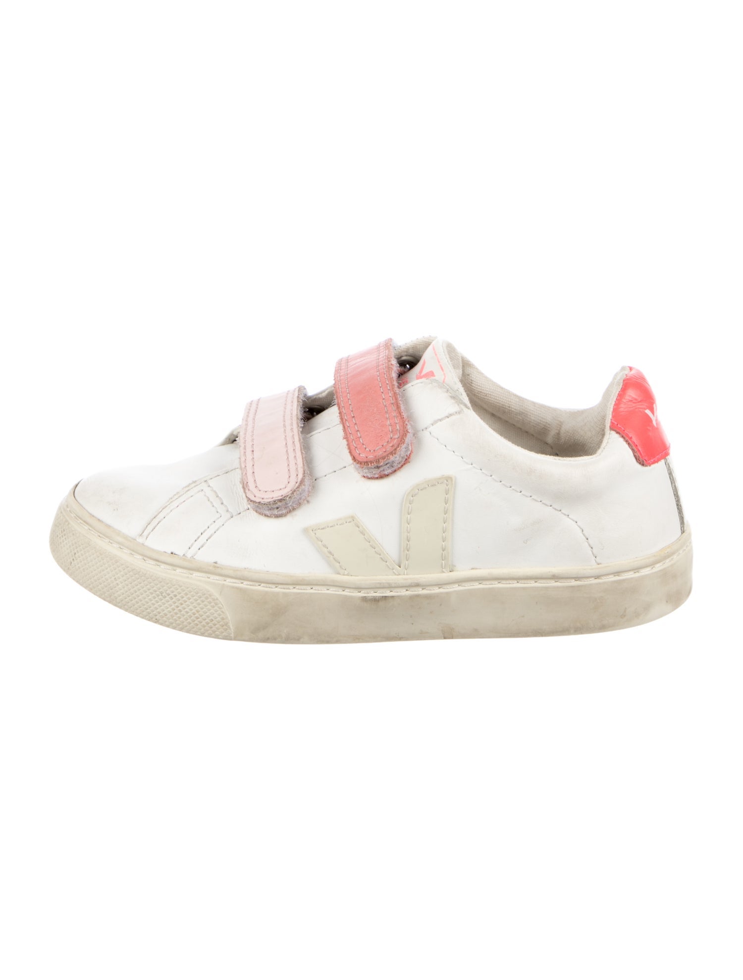 Veja Girls' Logo Print Low Top Sneakers