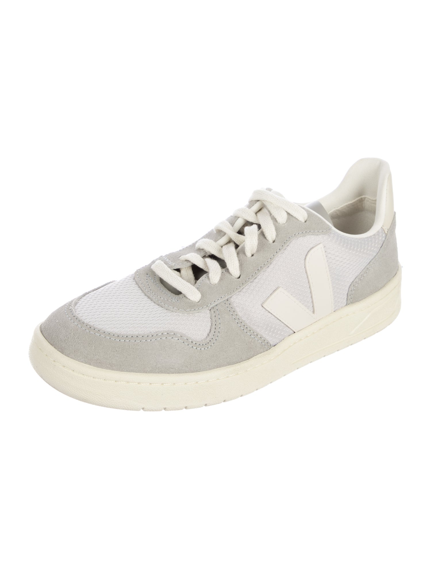 Veja Suede Colorblock Pattern Sneakers