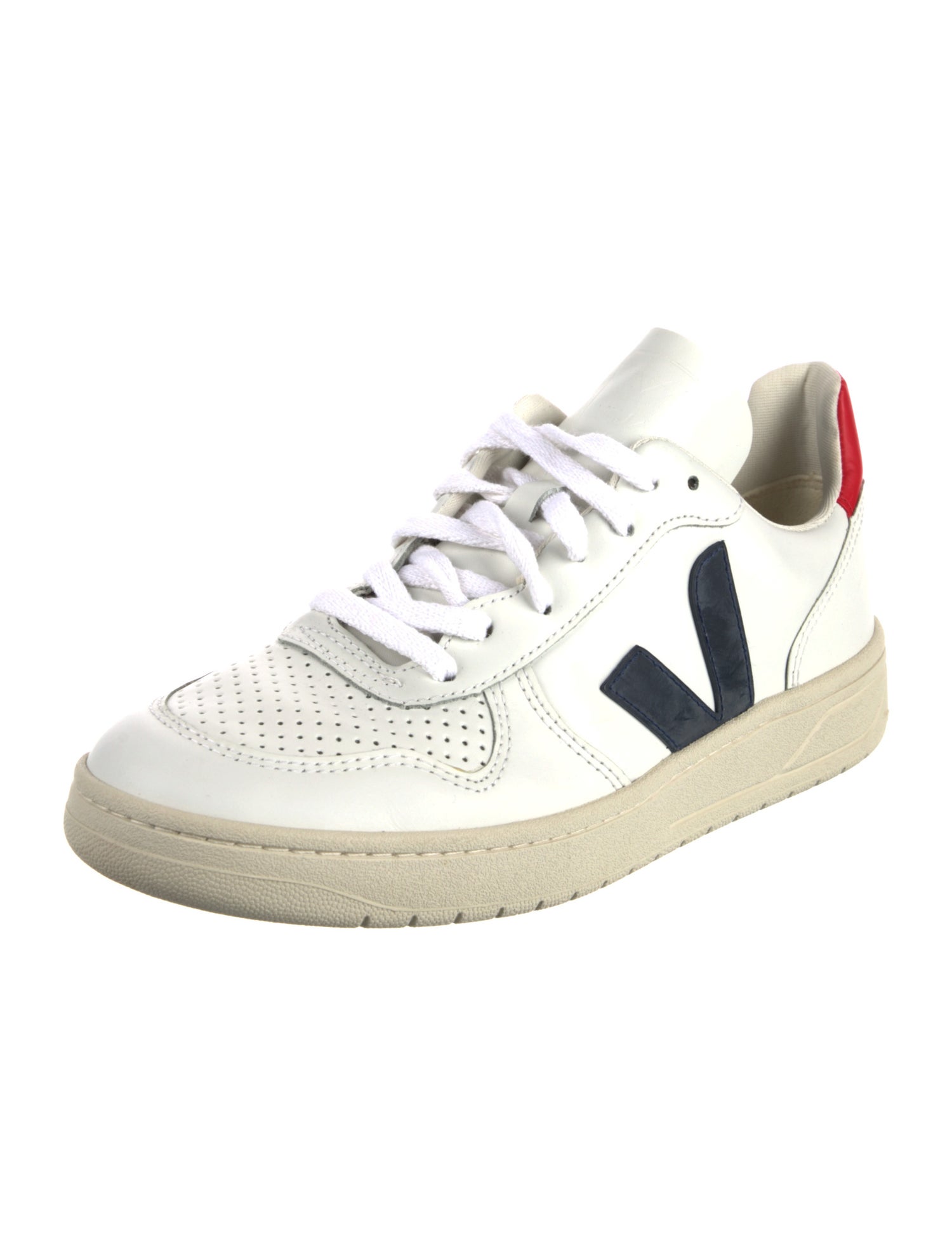 Veja Leather Printed Sneakers