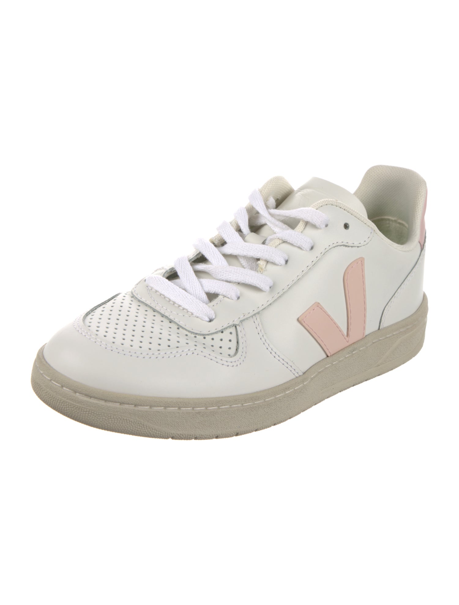 Veja Leather Printed Sneakers