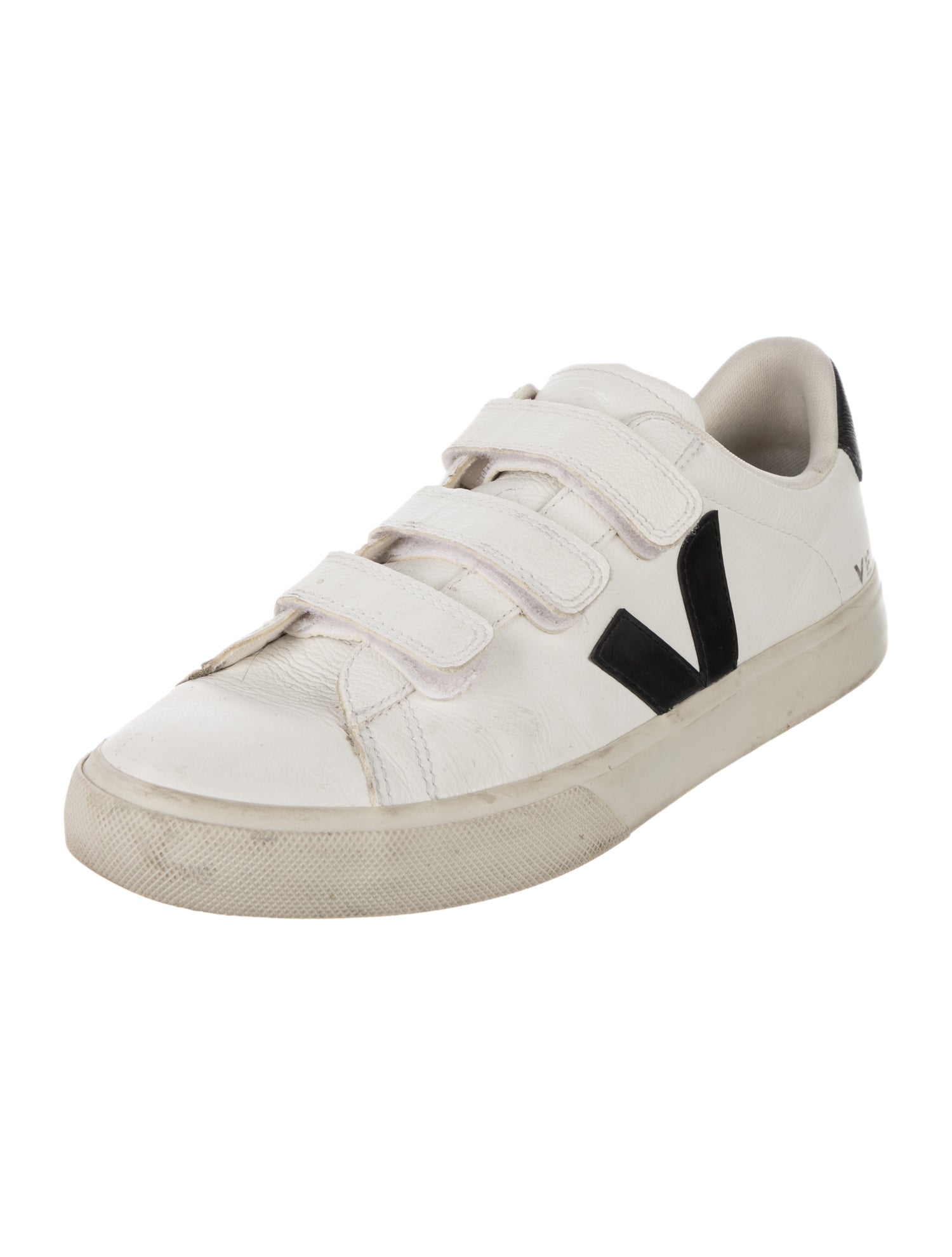 Veja Leather Graphic Print Sneakers