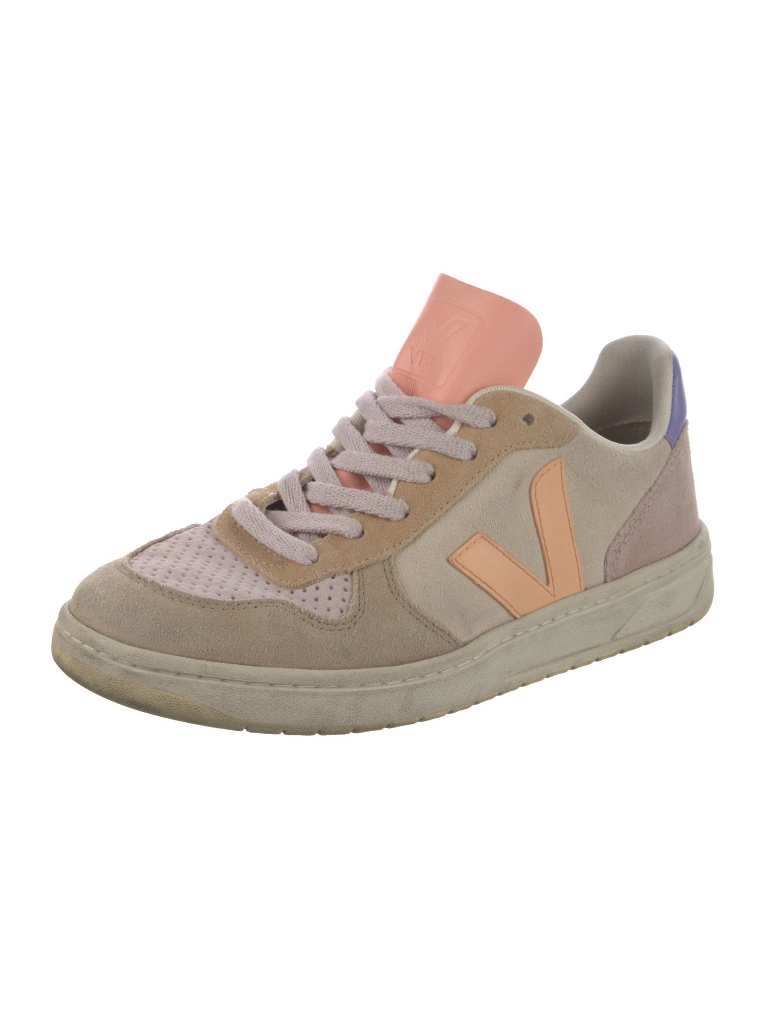 Veja Suede Graphic Print Sneakers