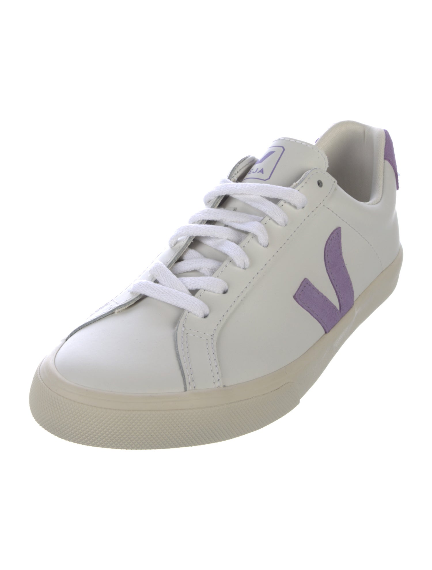 Veja Leather Graphic Print Sneakers