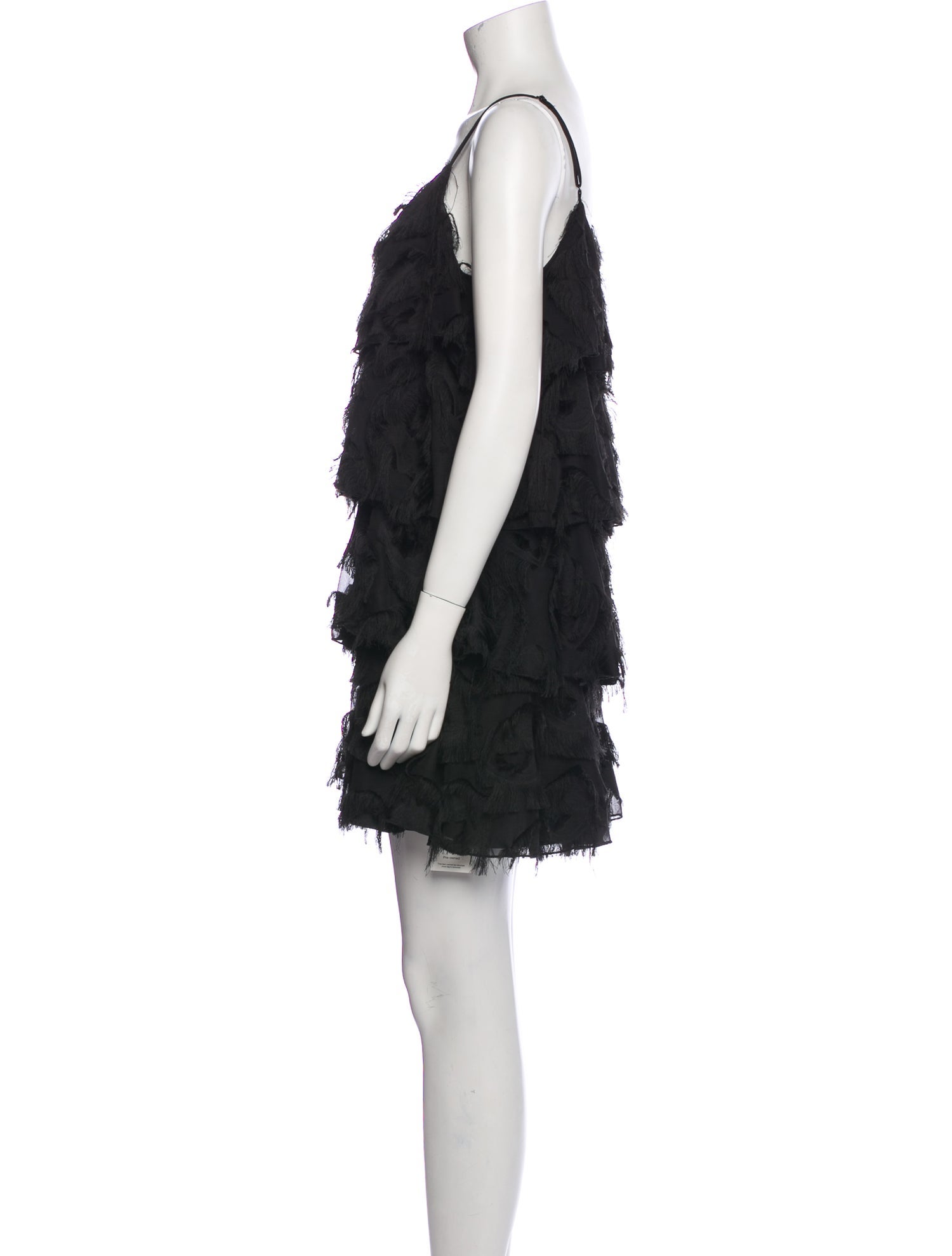 Waverly Grey V-Neck Mini Dress