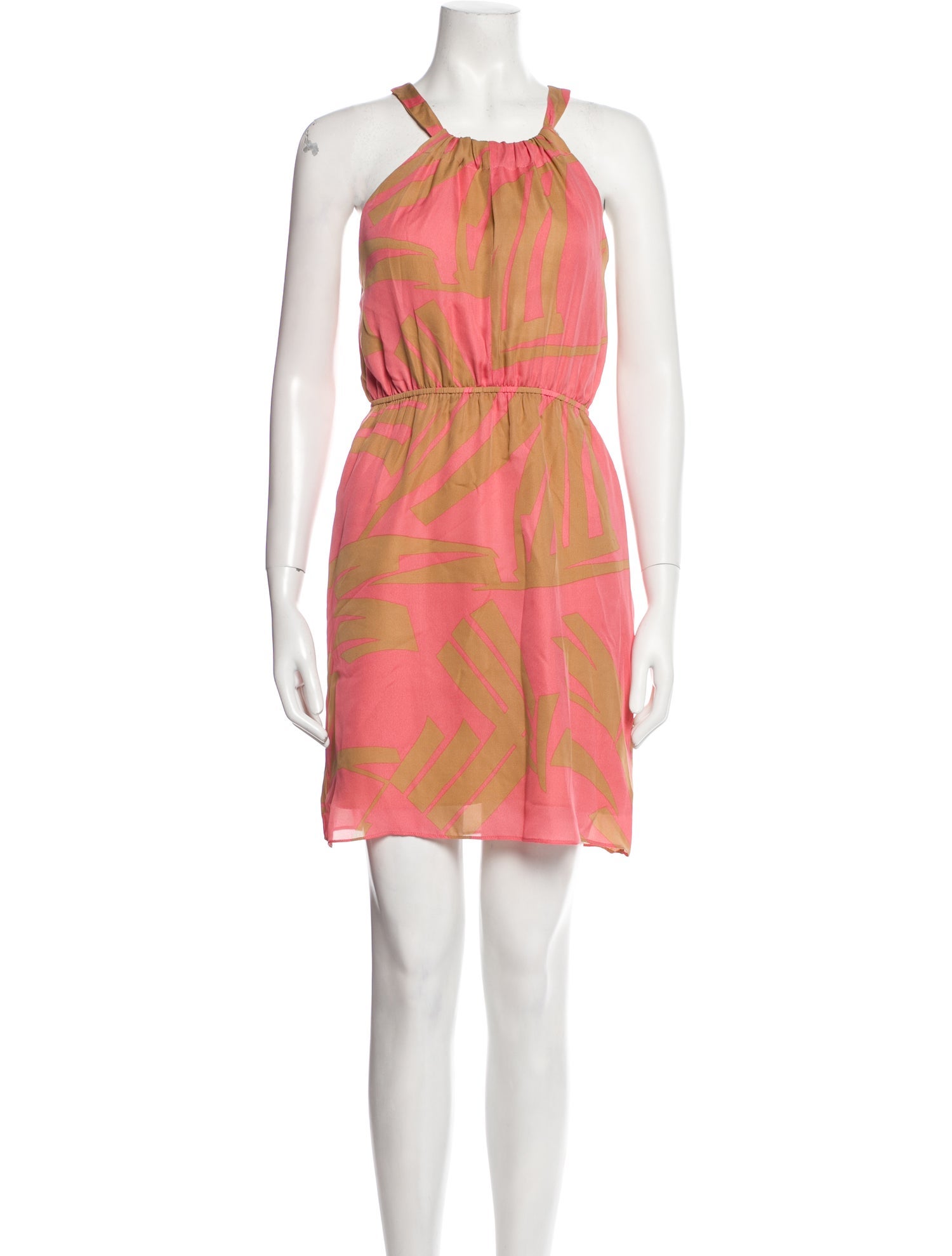 Waverly Grey Silk Mini Dress w/ Tags