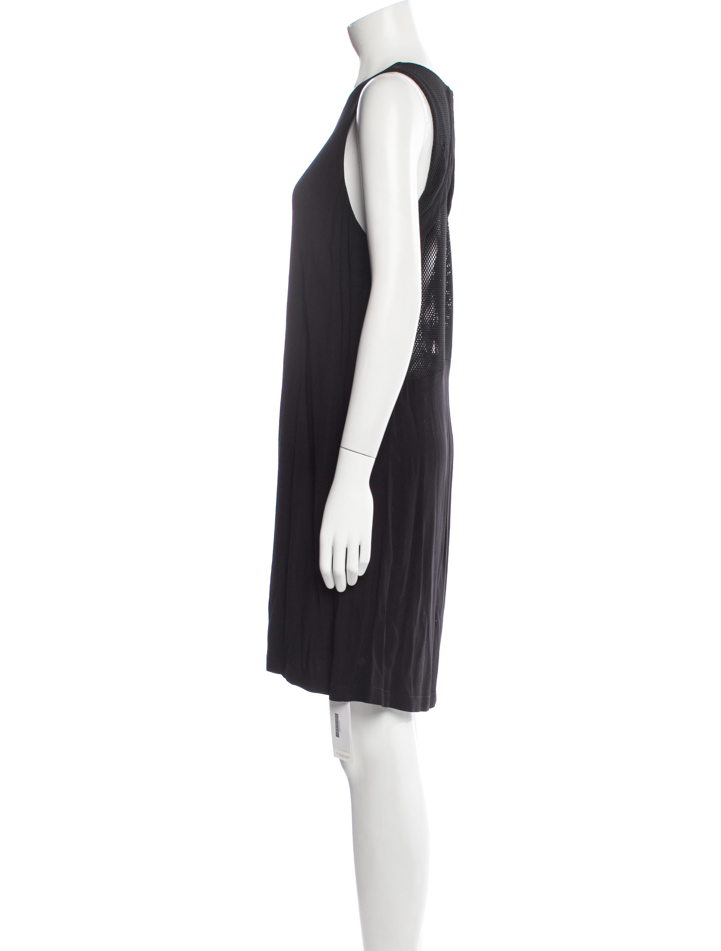 Waverly Grey Scoop Neck Mini Dress