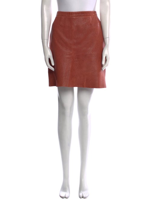 Willow Leather Mini Skirt