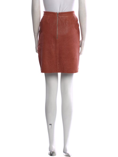 Willow Leather Mini Skirt
