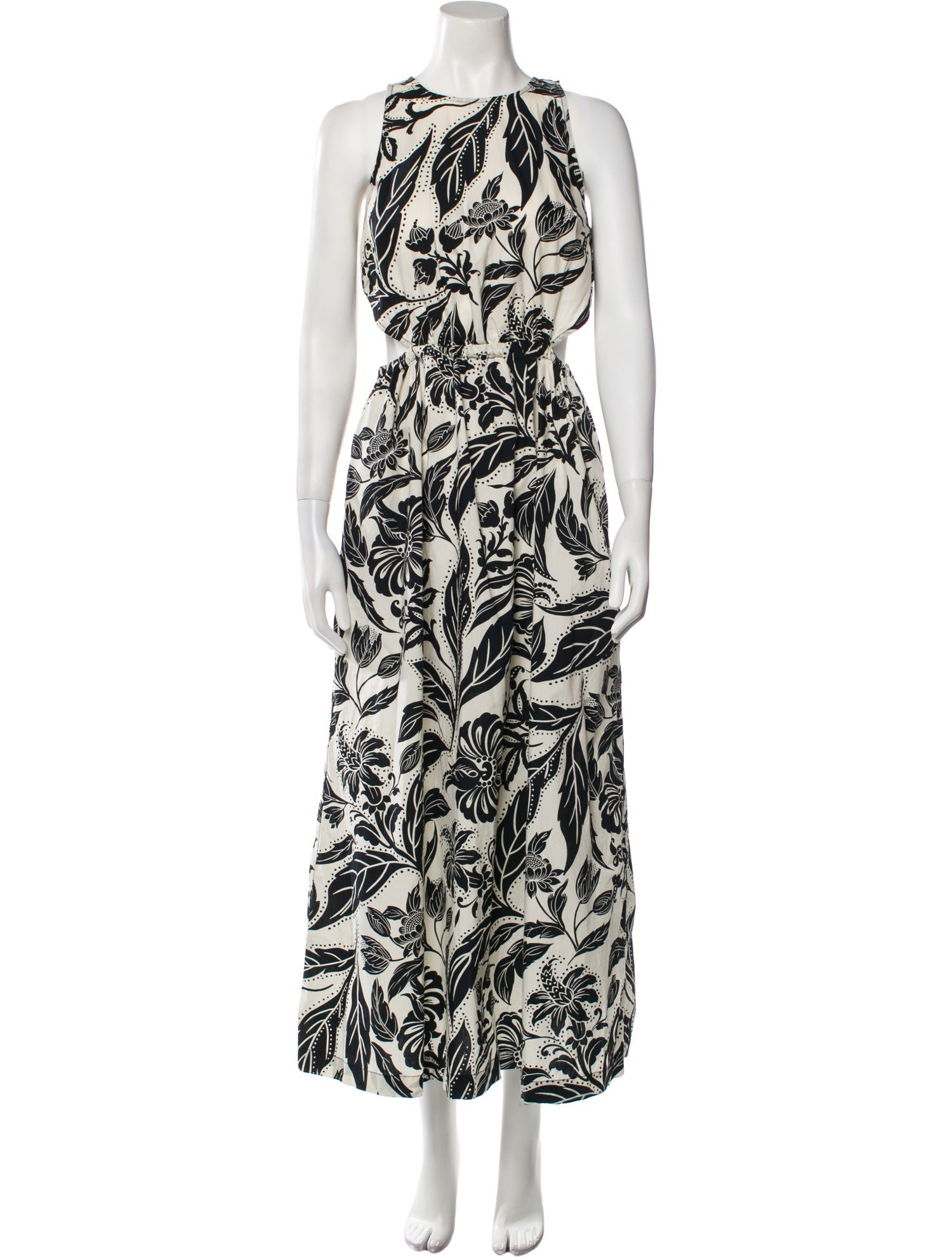 Who What Wear Printed Long Dress