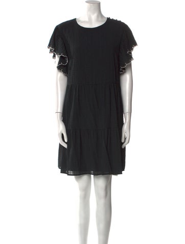 Who What Wear Dresses Crew Neck Mini Dress L