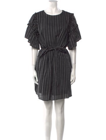 Who What Wear Dresses Striped Mini Dress L