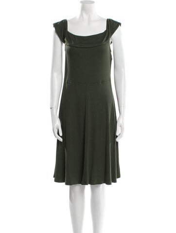 Who What Wear Dresses Cowl Neck Knee-Length Dress L