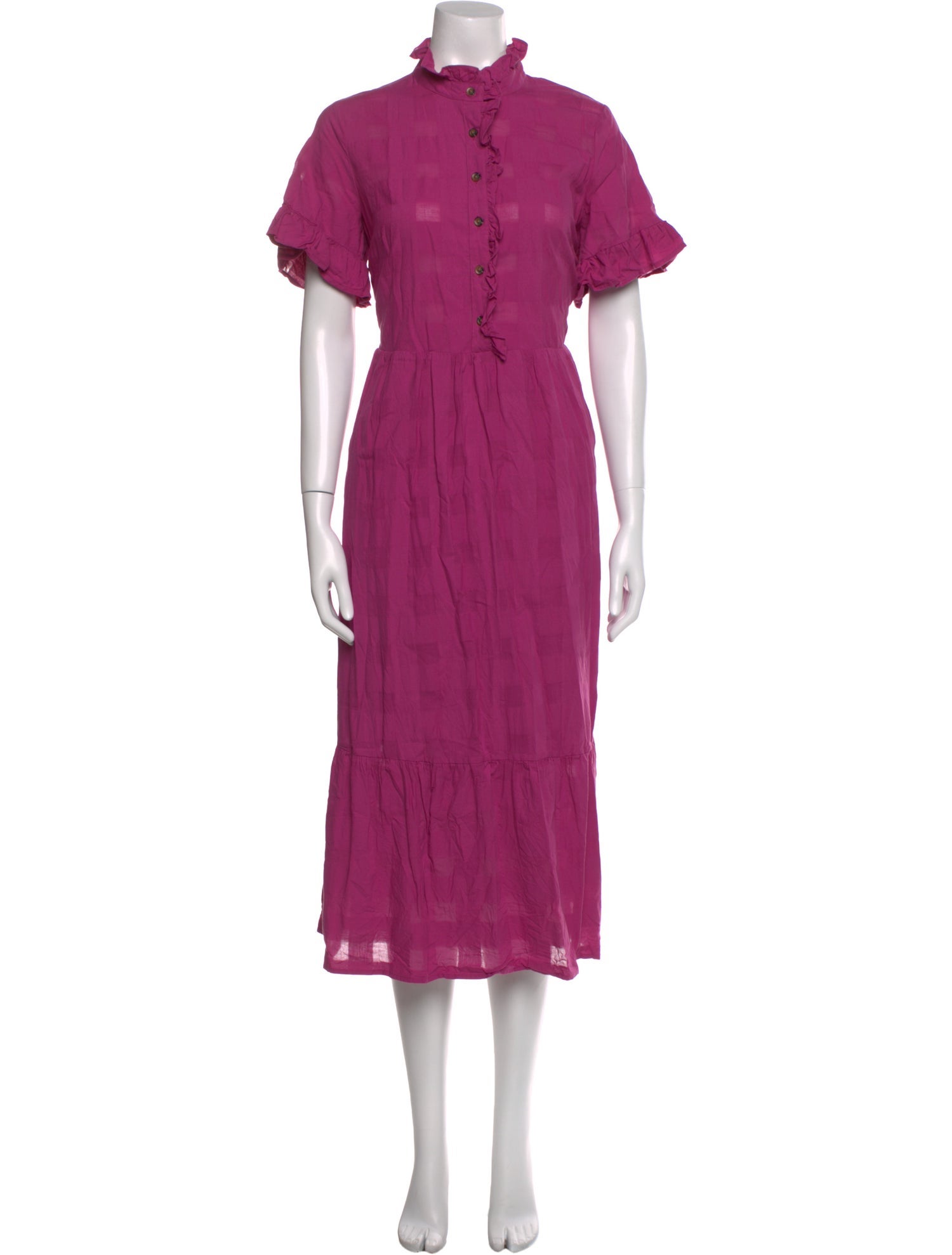 Who What Wear Mock Neck Long Dress