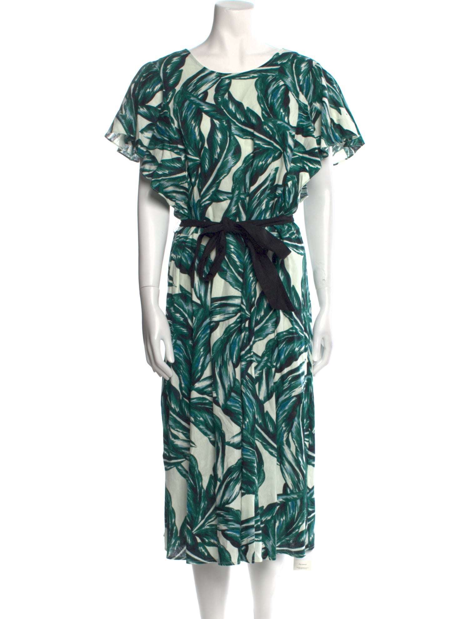 Who What Wear Printed Midi Length Dress w/ Tags