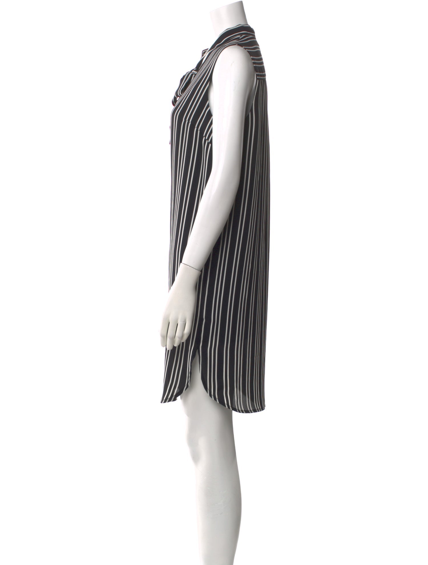 Who What Wear Striped Mini Dress