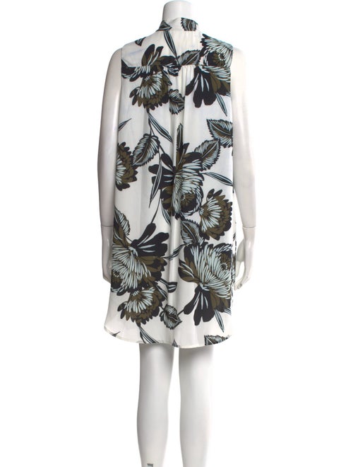 Who What Wear Floral Print Mini Dress