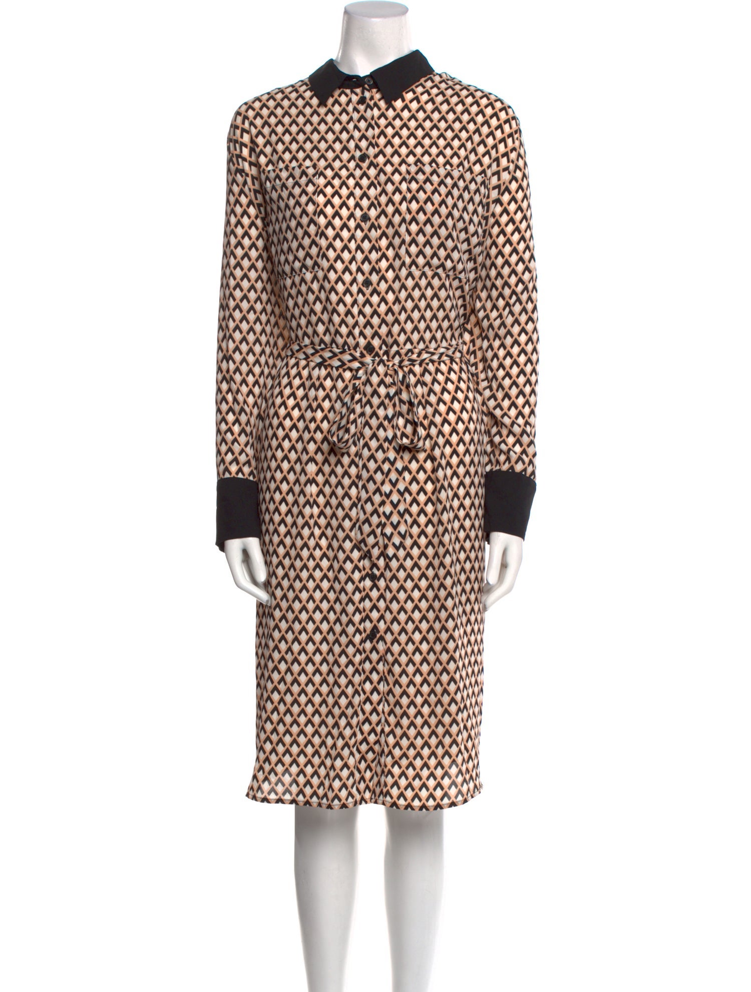 Who What Wear Polka Dot Print Mini Dress