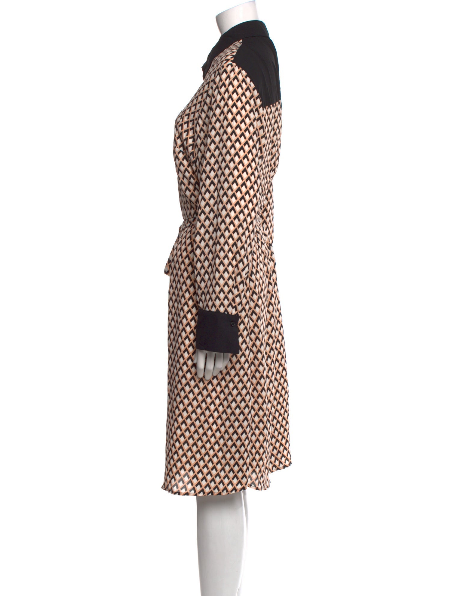 Who What Wear Polka Dot Print Mini Dress