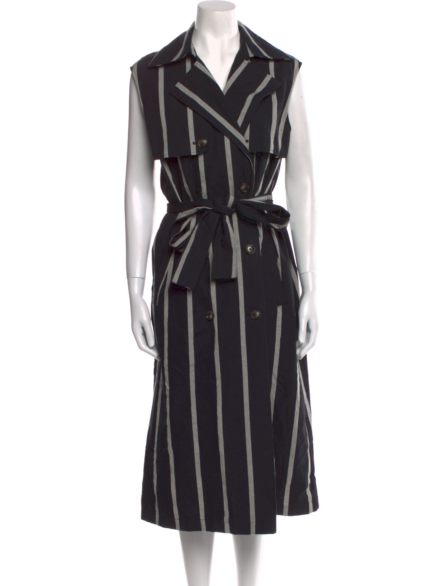 Who What Wear Striped Long Dress