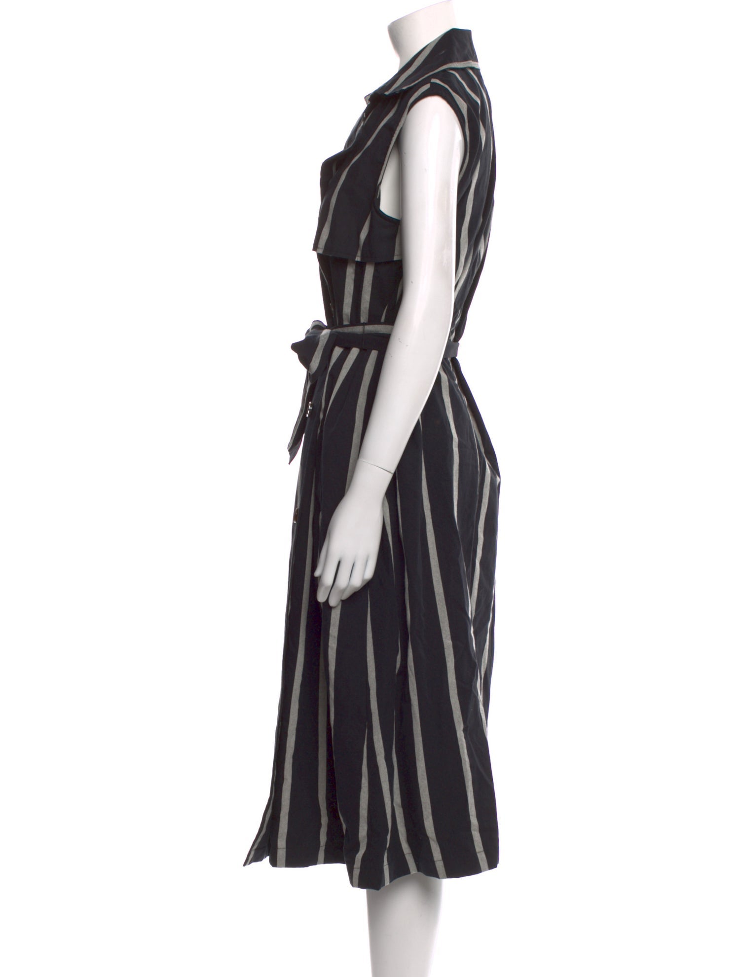 Who What Wear Striped Long Dress