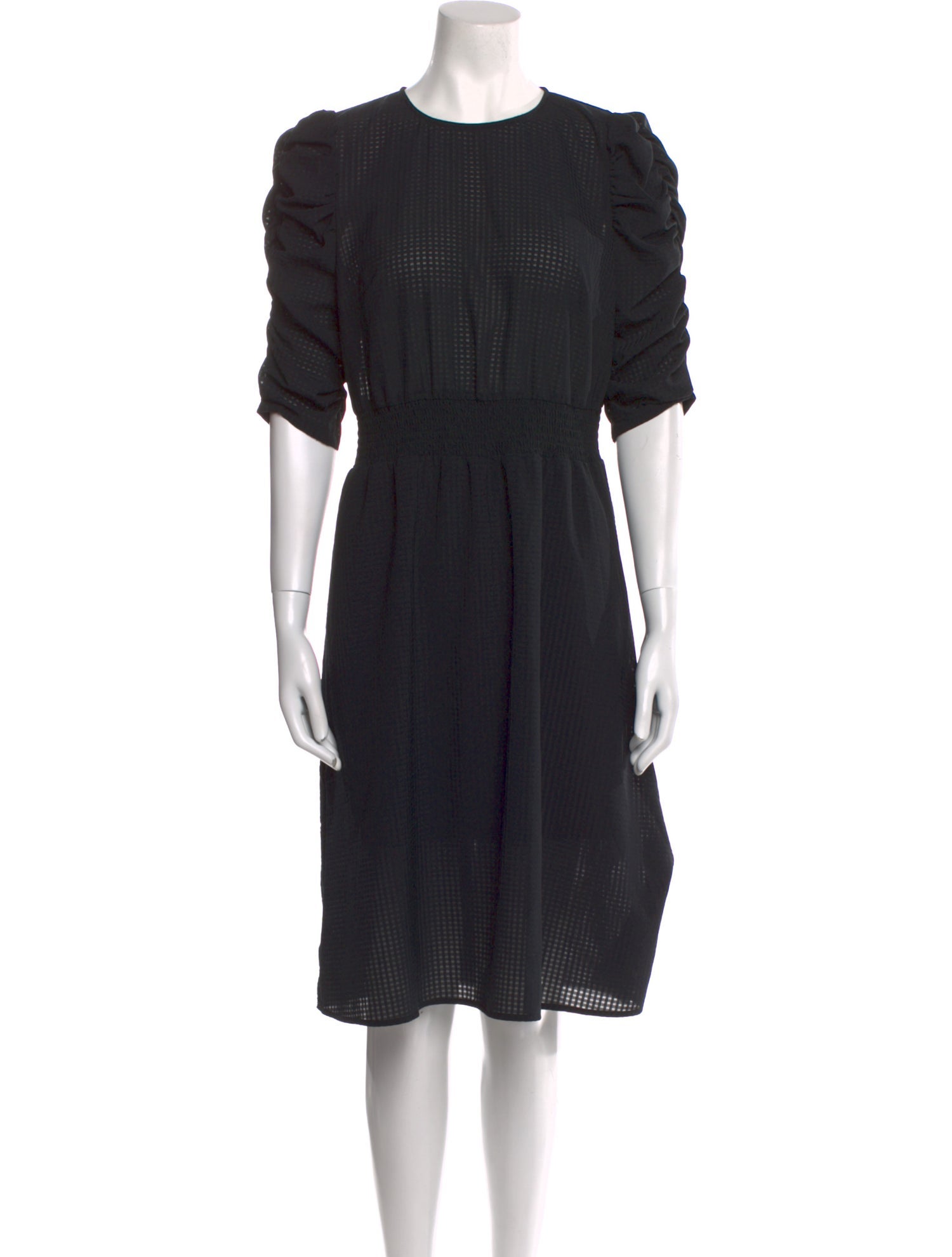 Who What Wear Crew Neck Midi Length Dress
