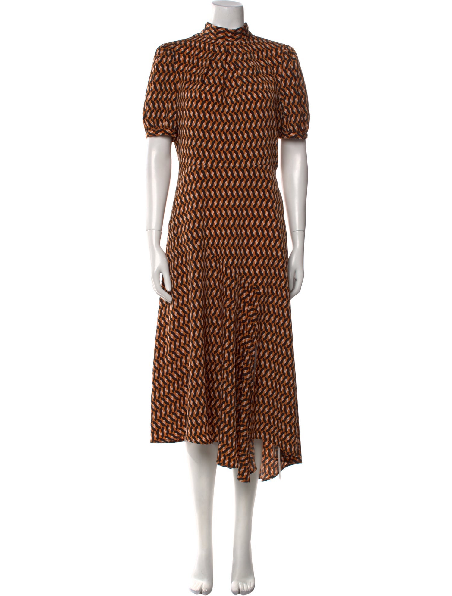 Who What Wear Animal Print Long Dress