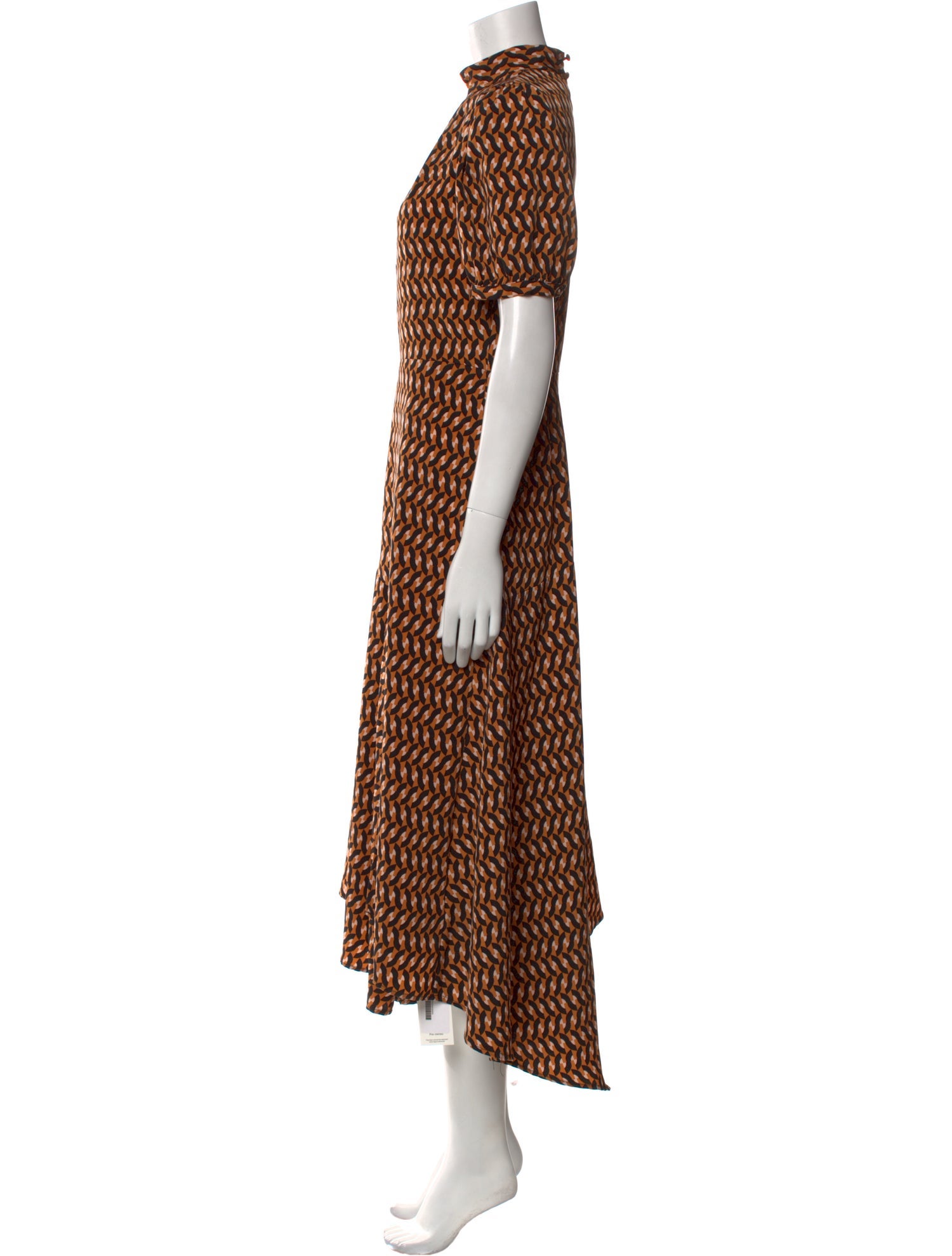 Who What Wear Animal Print Long Dress