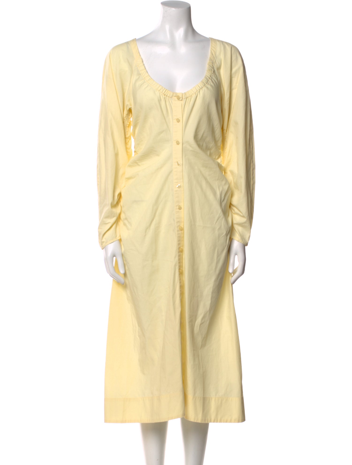 Who What Wear V-Neck Midi Length Dress