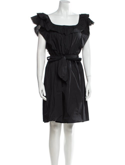 Who What Wear Square Neckline Mini Dress