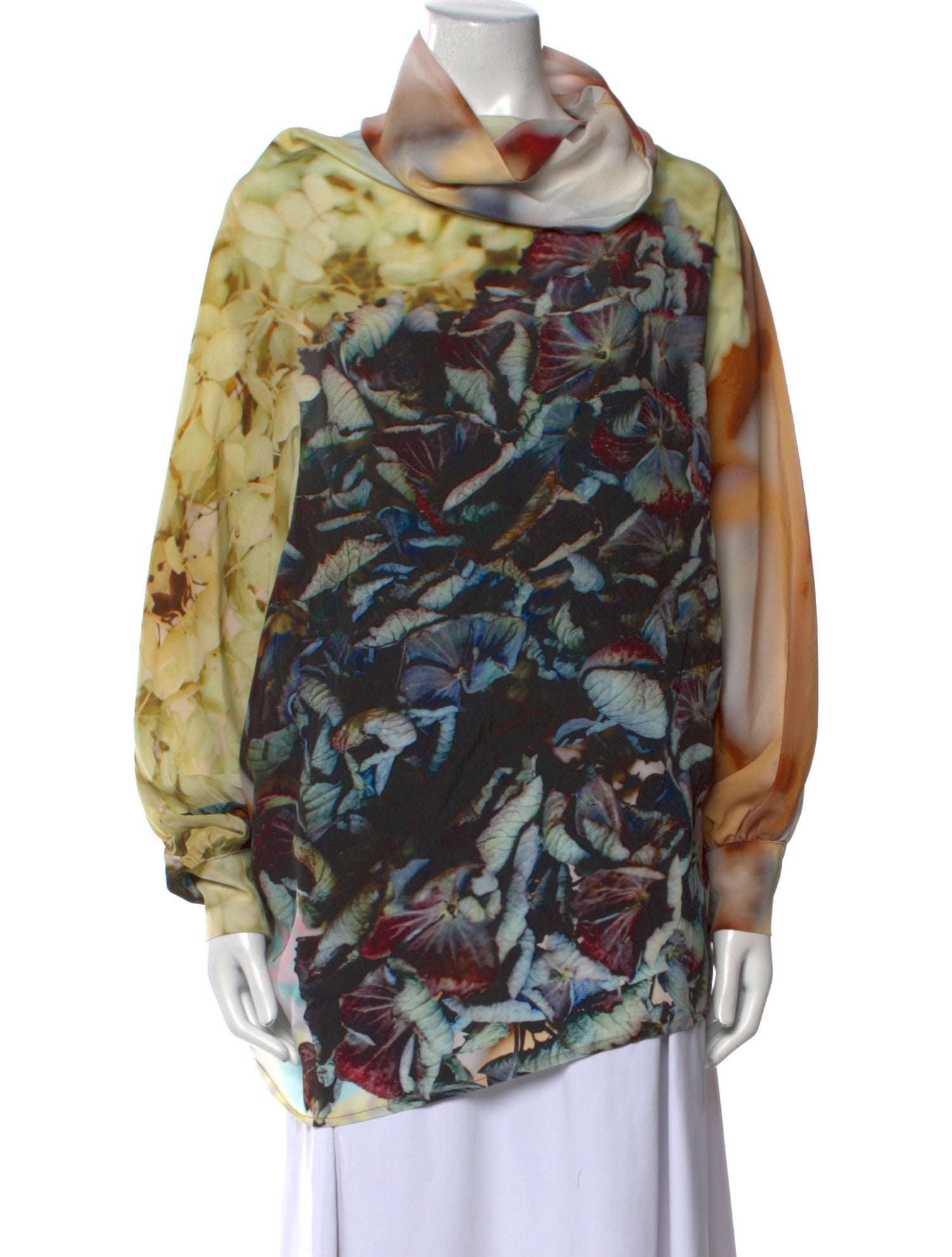 Anntian Silk Printed Sweatshirt