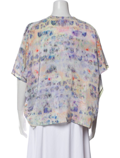 Anntian Silk Printed T-Shirt