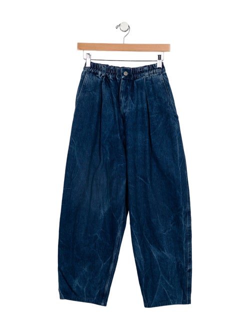 Anntian High-Rise Straight Leg Jeans