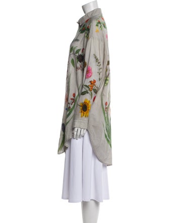 Anntian Printed Long Sleeve Tunic