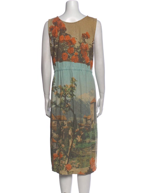 Anntian Printed Midi Length Dress