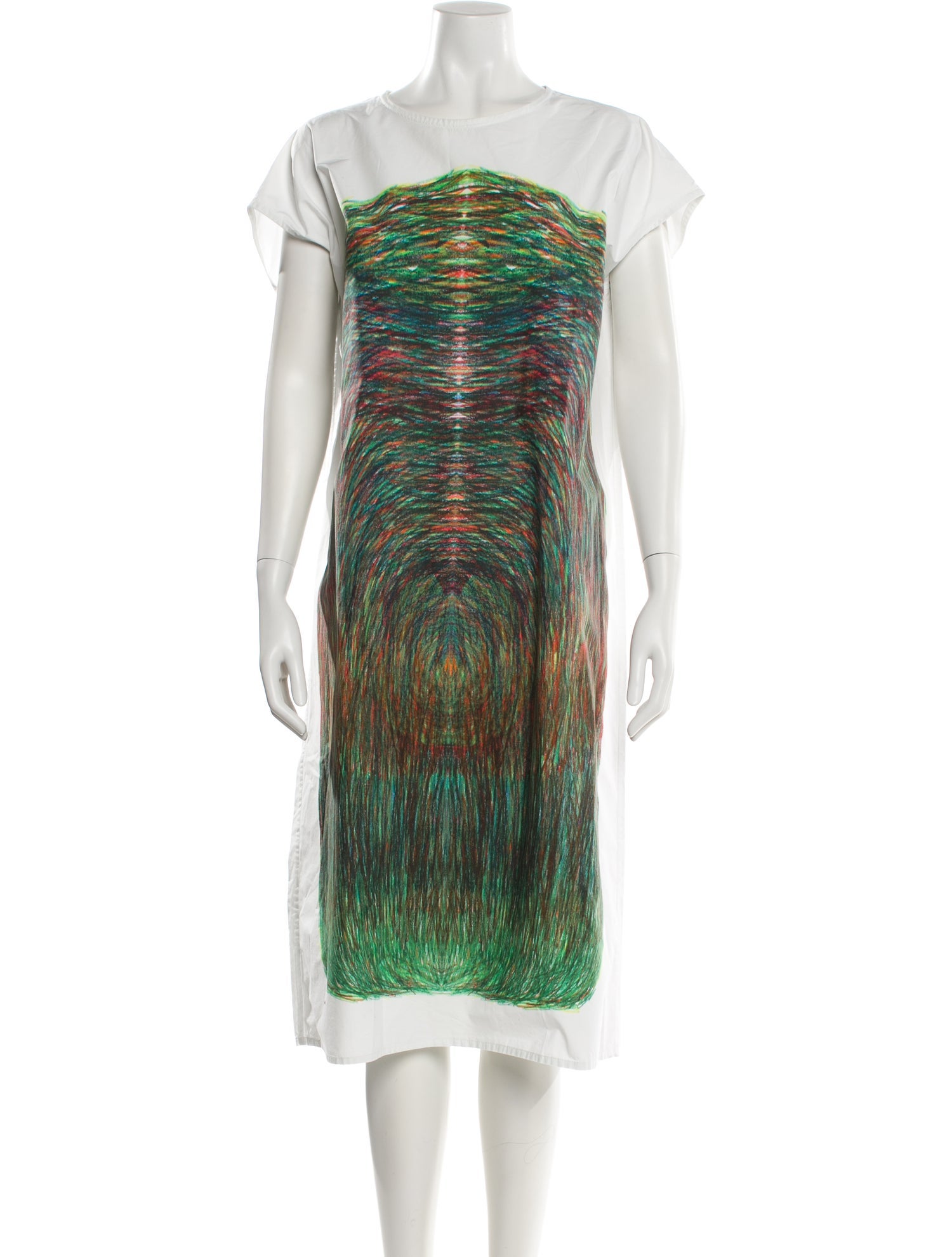 Anntian Printed Midi Length Dress