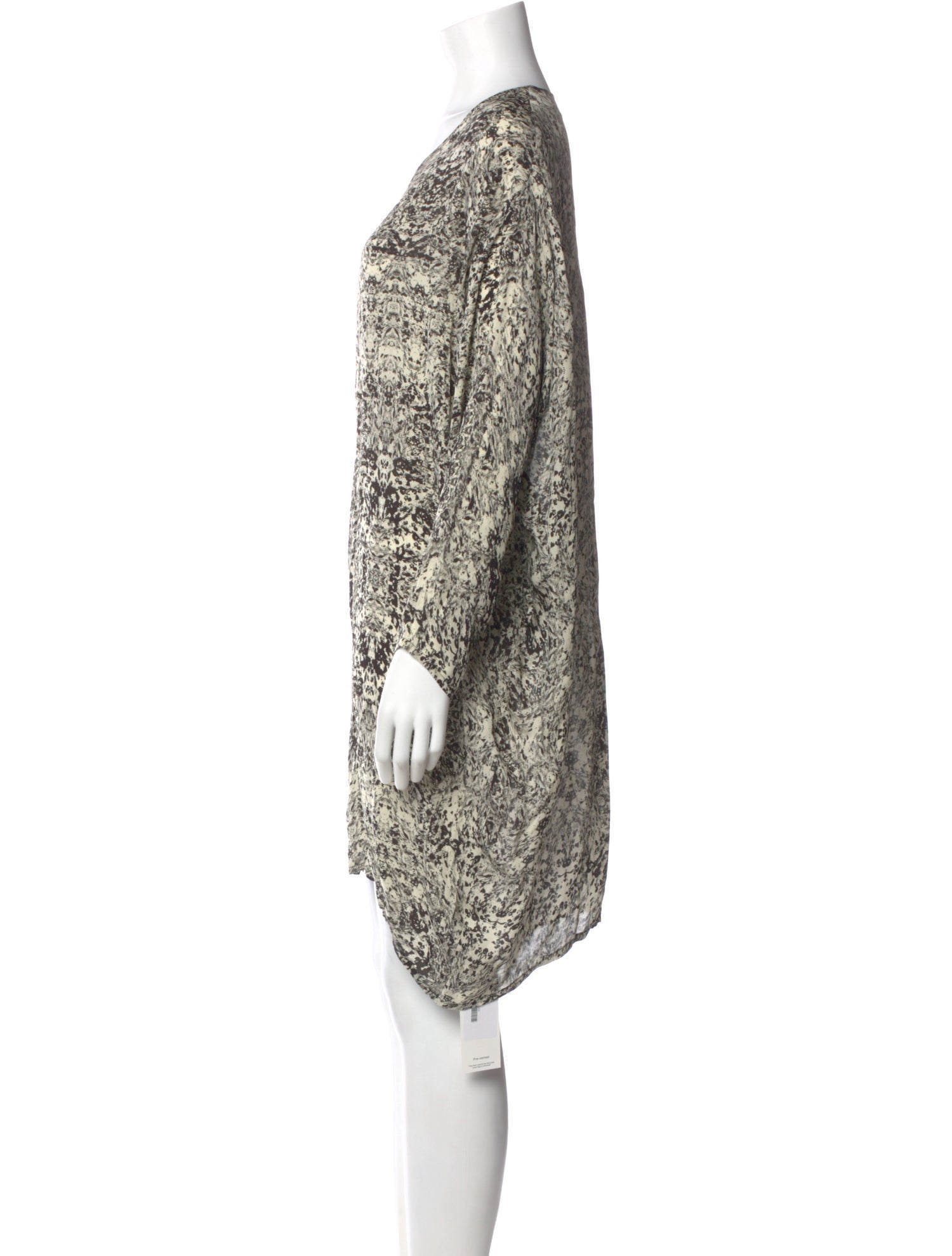 Anntian Silk Mini Dress