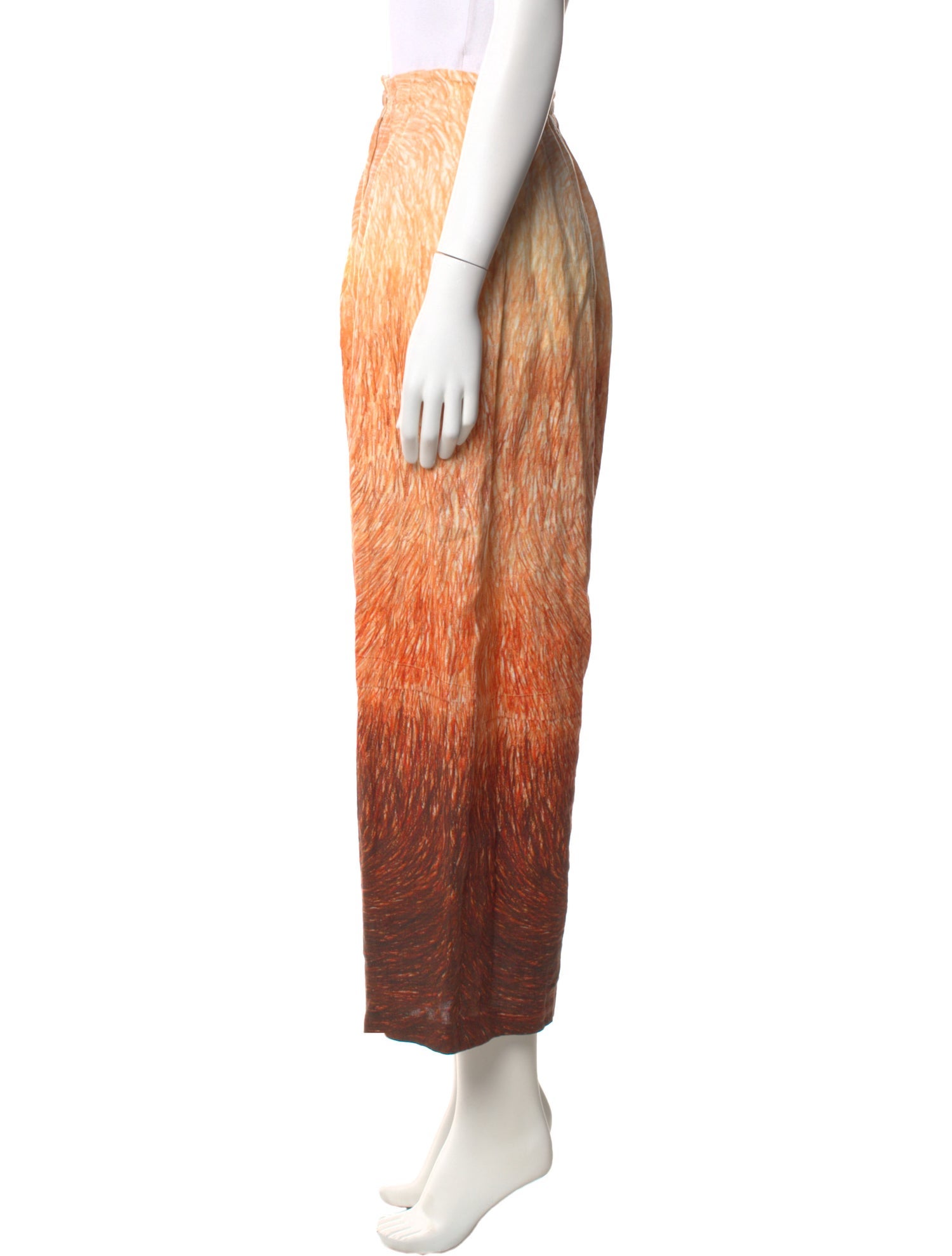 Anntian Linen Wide Leg Pants