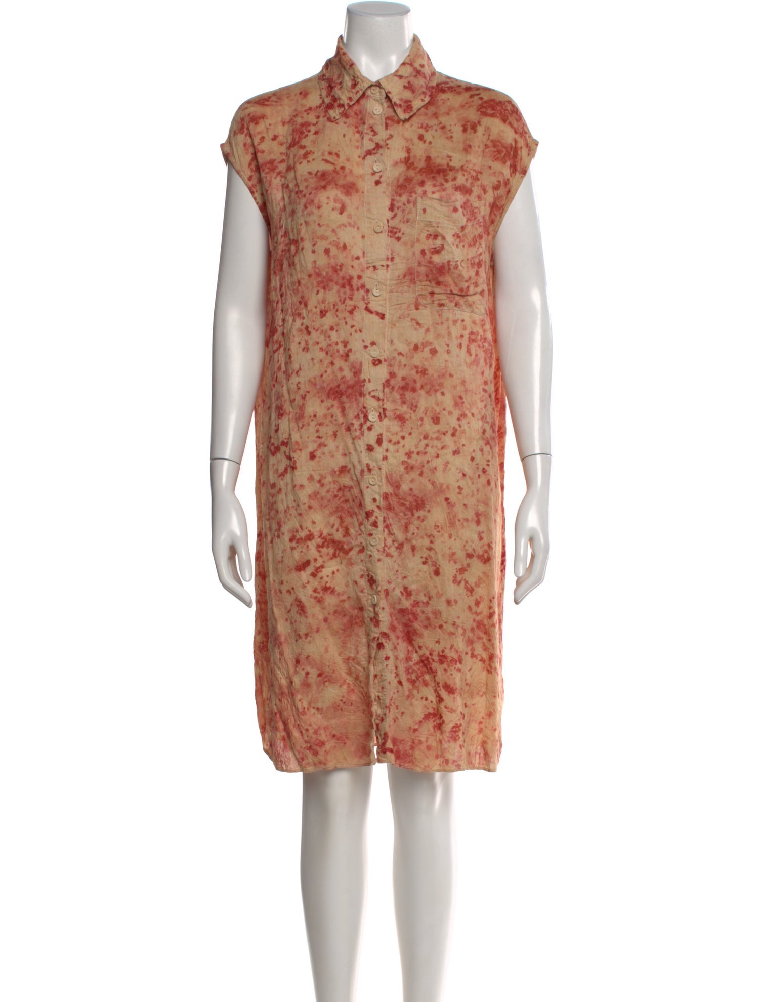 Anntian Silk Midi Length Dress