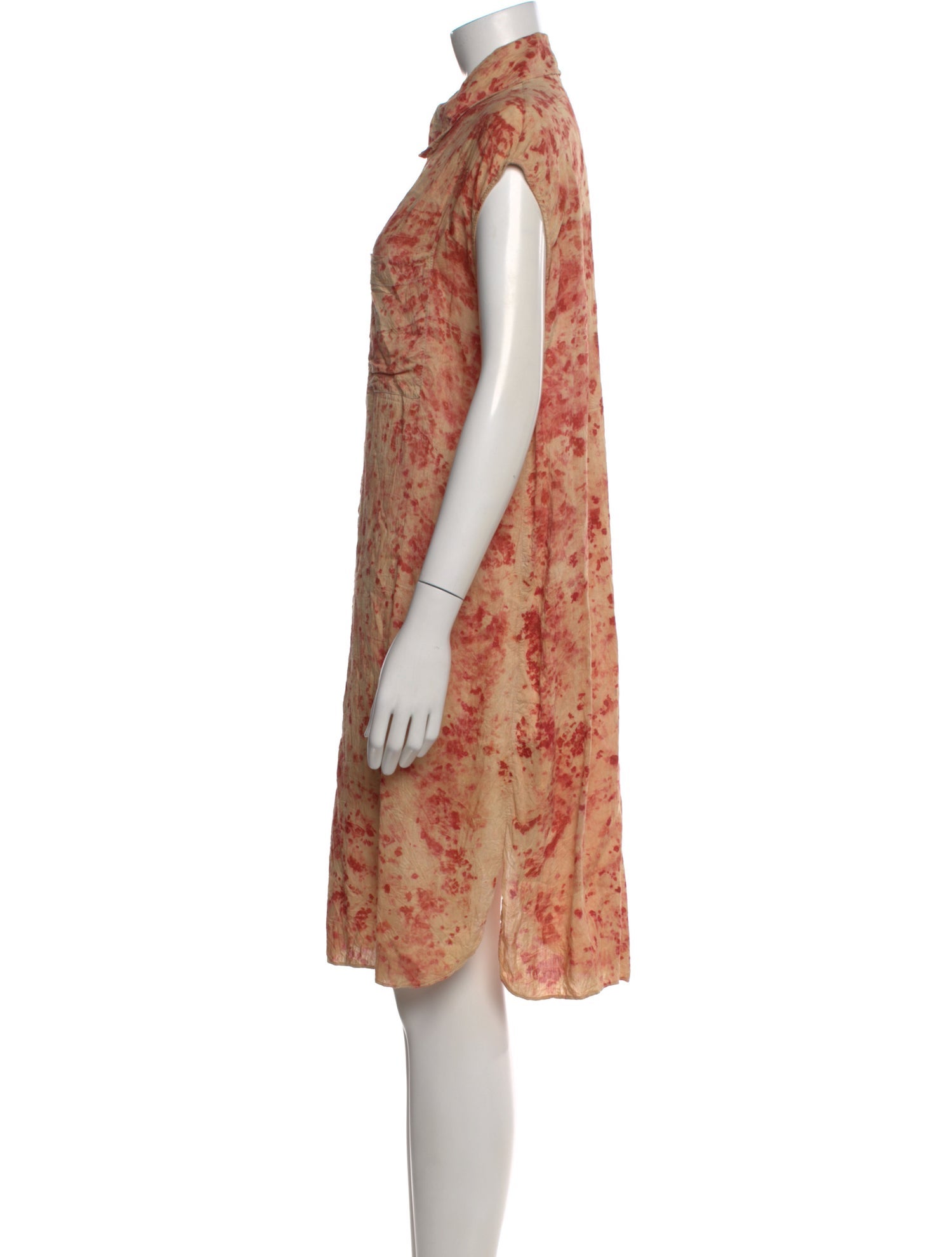 Anntian Silk Midi Length Dress
