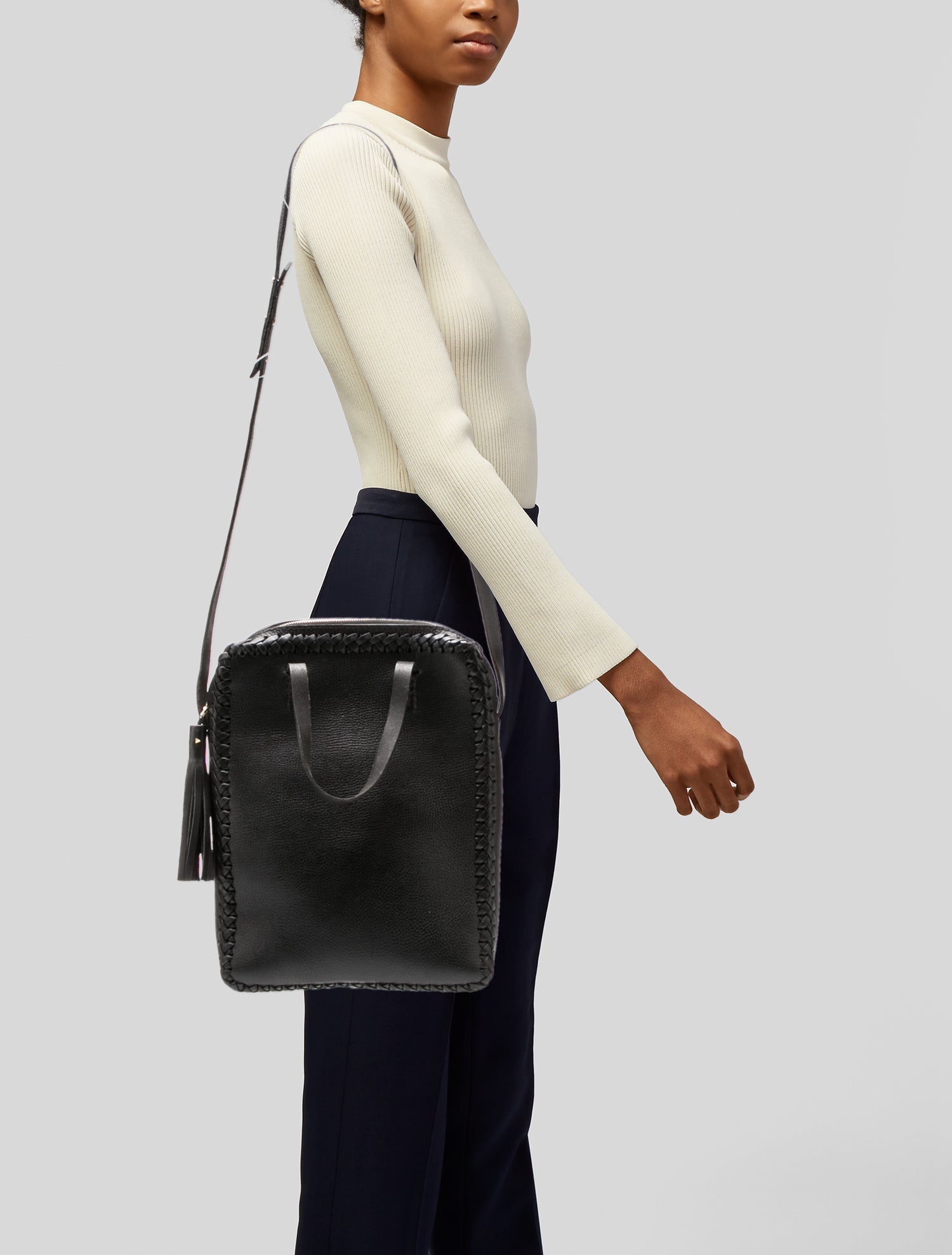 Wendy Nichol Leather Top Handle Bag