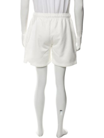 Willy Chavarria Graphic Print Jogger Shorts