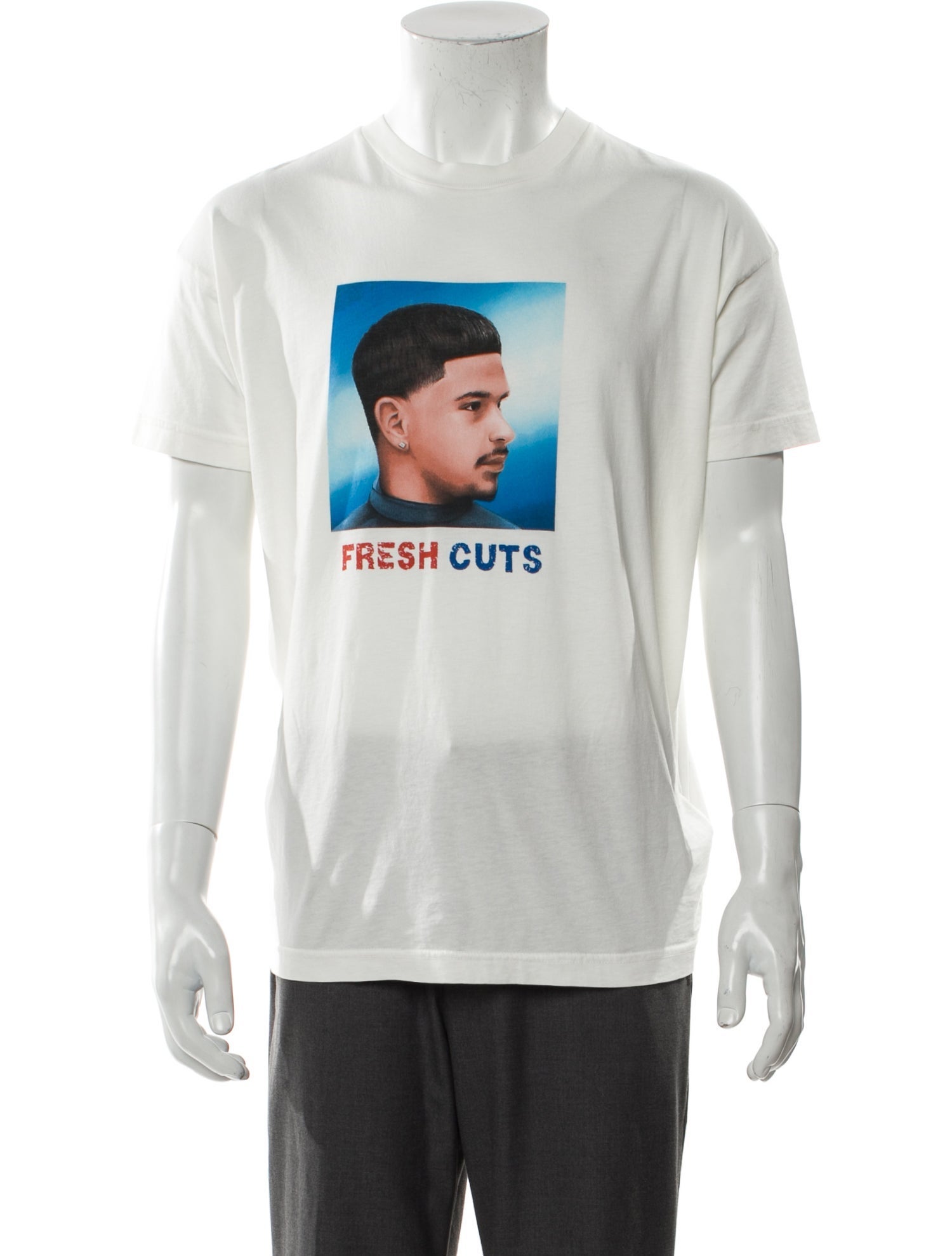 Willy Chavarria V-Neck Short Sleeve T-Shirt w/ Tags