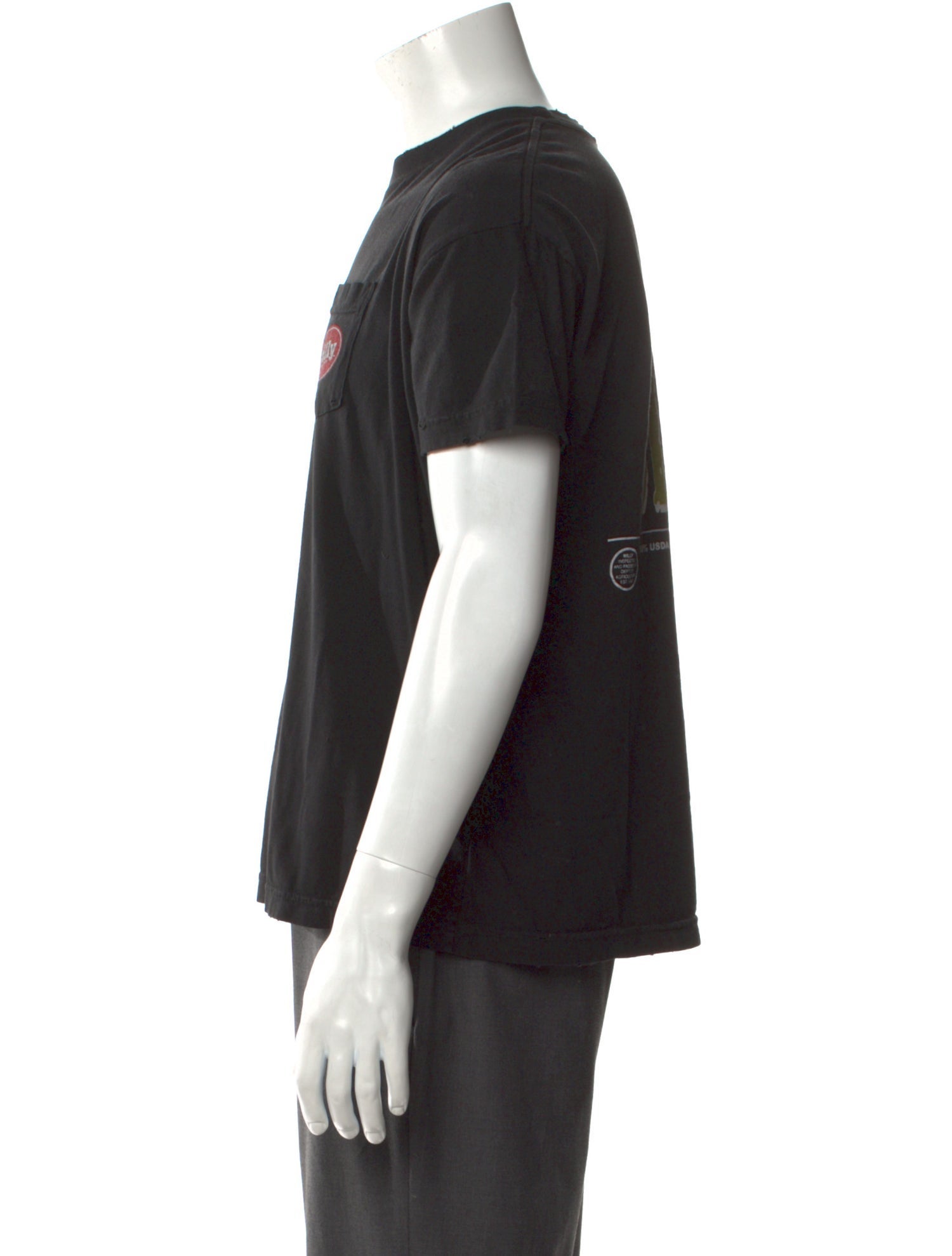 Willy Chavarria Graphic Print Crew Neck T-Shirt